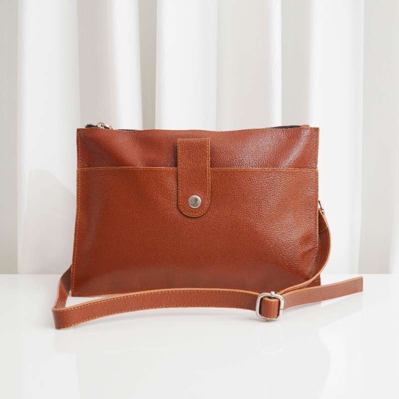 Promo Mivasol Leather SELENA Pouch Clutch Fit For Ipad and Tablet