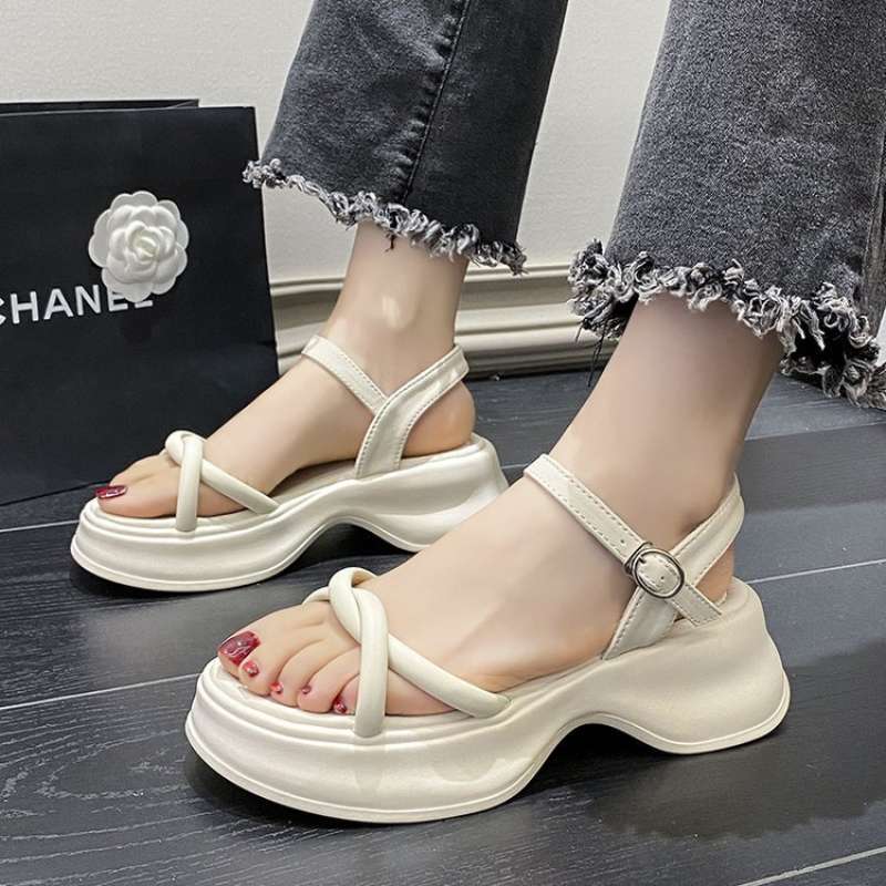 Promo Mivasol 309 Sandal Wedges Tali Wanita Import Fashion Sandal