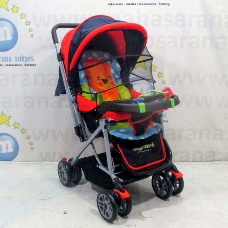 Creative Baby BS218 Classic 3 Posisi Baby Stroller Kereta Dorong Bayi