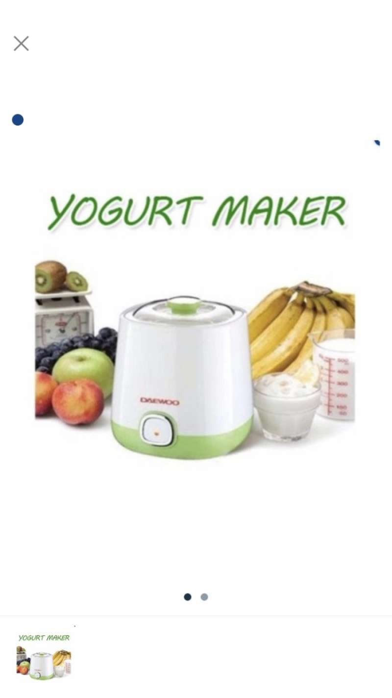 DAEWOO Yogurt Maker DWY SH101 Home Made Yogurt yoghurt maker