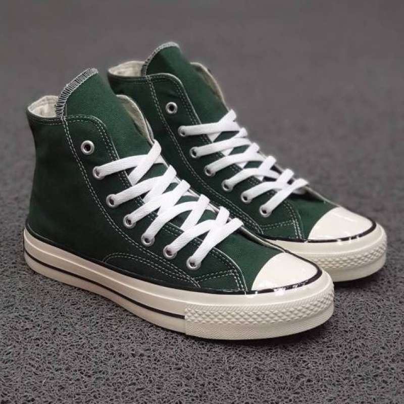 Converse green army sales