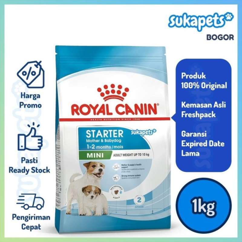 Royal canin starter mother and baby dog 1kg shop