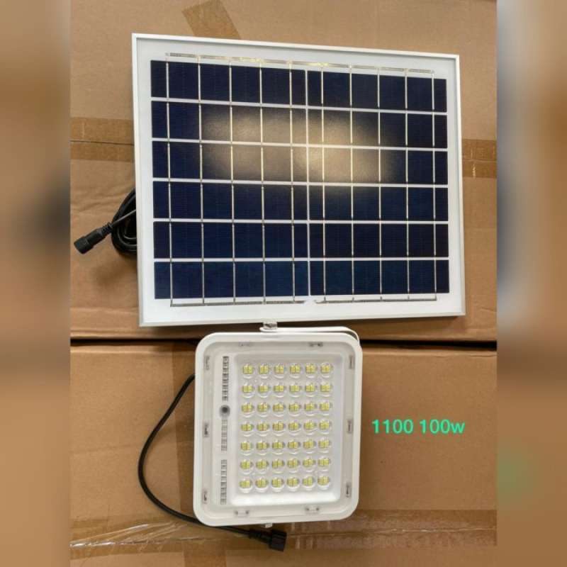 Promo Lampu led sorot solar sel 100w 100 w sorot led floodlight