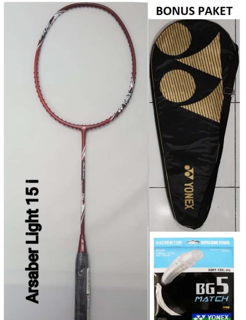Jual Raket Badminton YONEX Arcsaber Light 15i Original di Seller