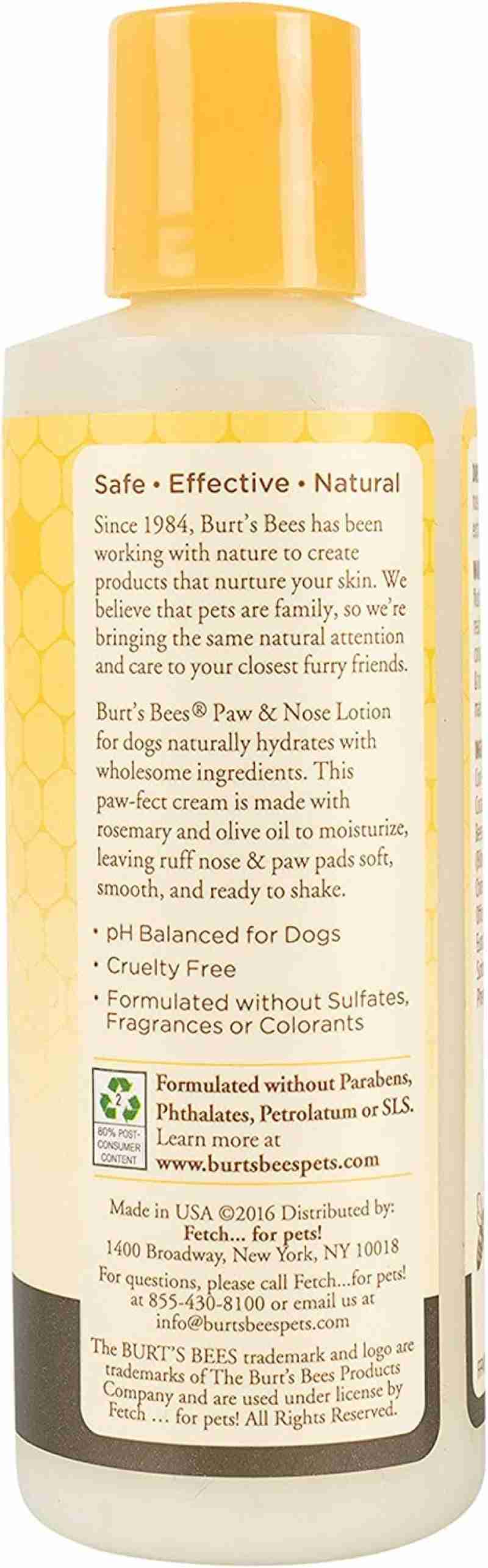 Burt s bees paw nose 2025 lotion