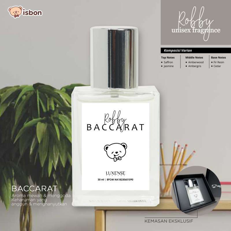 Promo ISTANA BONEKA Parfum Robby BACCARAT Minyak Wangi Tahan Lama