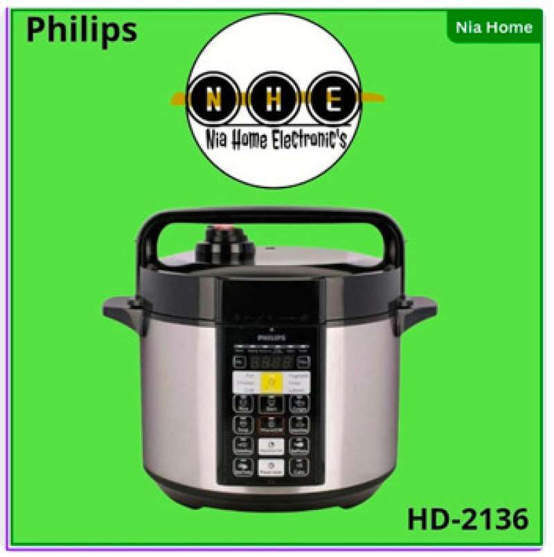 Philips HD2136 Electric Pressure Cooker 5L Presto Listrik HD2136 65