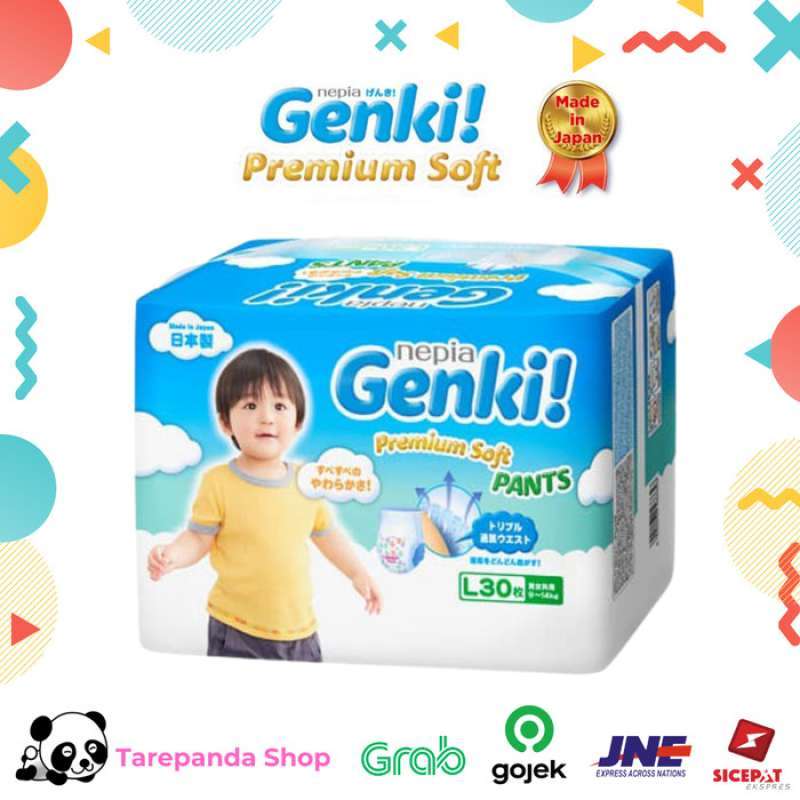 Harga pampers genki pants sale