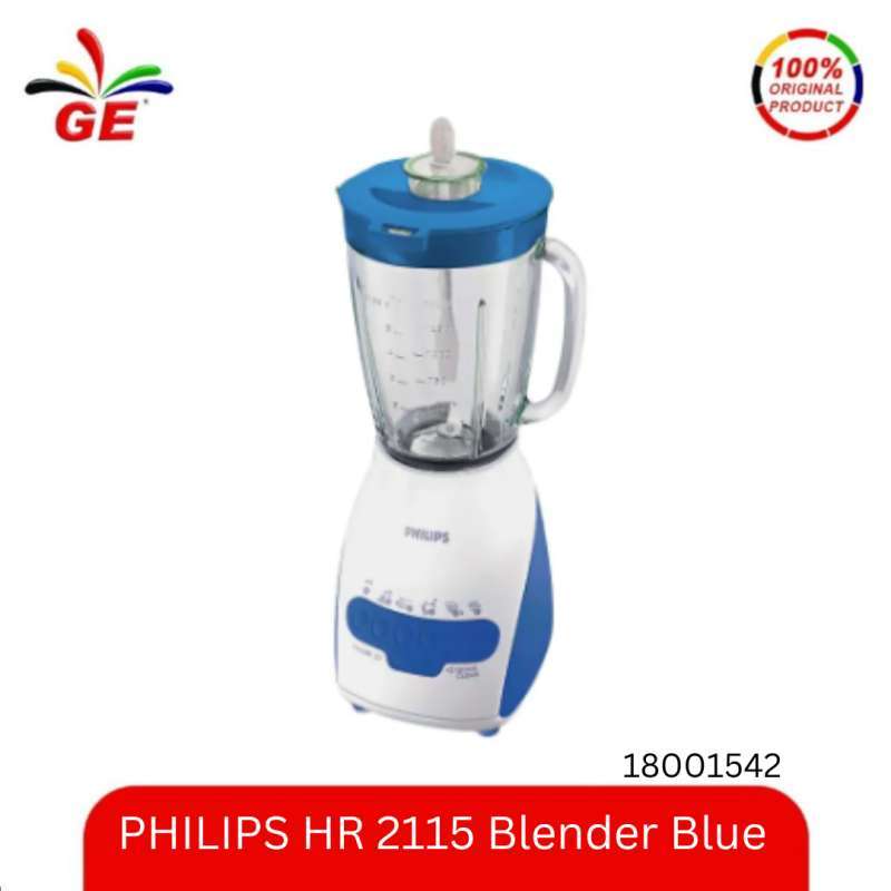 Promo PHILIPS HR 2115 Blender Blue 18001542 Diskon 9 di Seller
