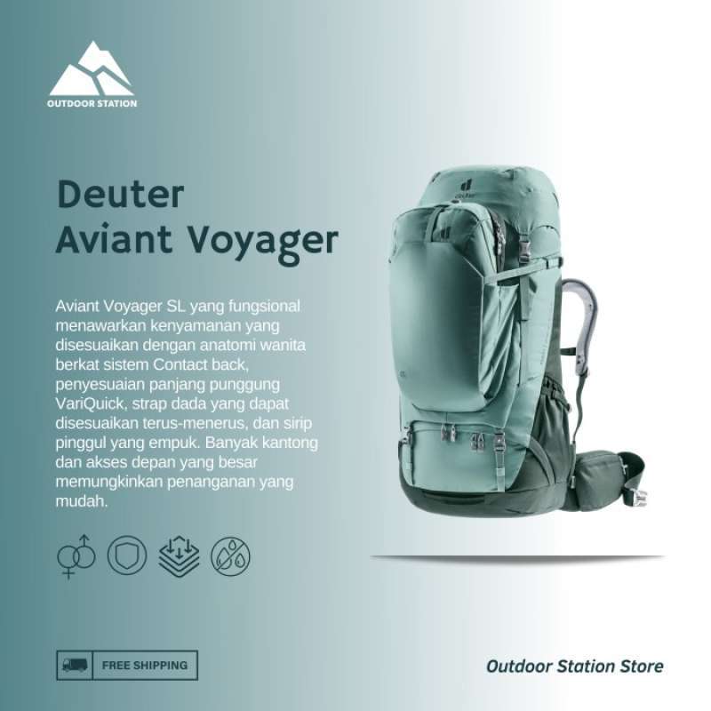 deuter AViANT Voyager 60+10 SL