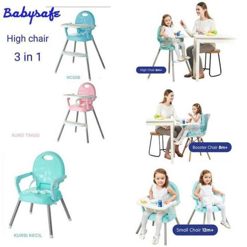 Promo Baby Safe High Chair 3in1 Diskon 26 Di Seller Luarbiasa Shop Harapan Jaya Kota Bekasi Blibli