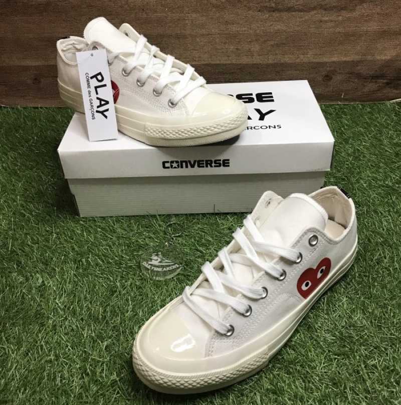 Jual Converse 70s Low All White Cdg 100 Original Material Realpicture 39 Di Seller Edumart Super Cengkareng Timur Kota Jakarta Barat Blibli