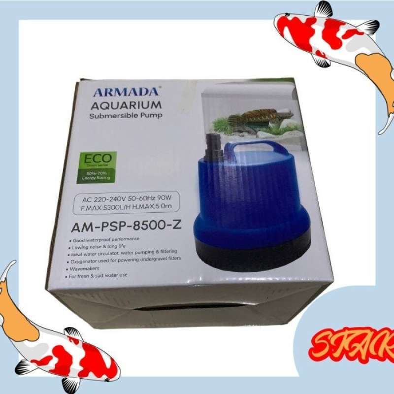 Jual Pompa Celup Aquarium Armada Am Psp 8500 Z Hidroponik Pompa