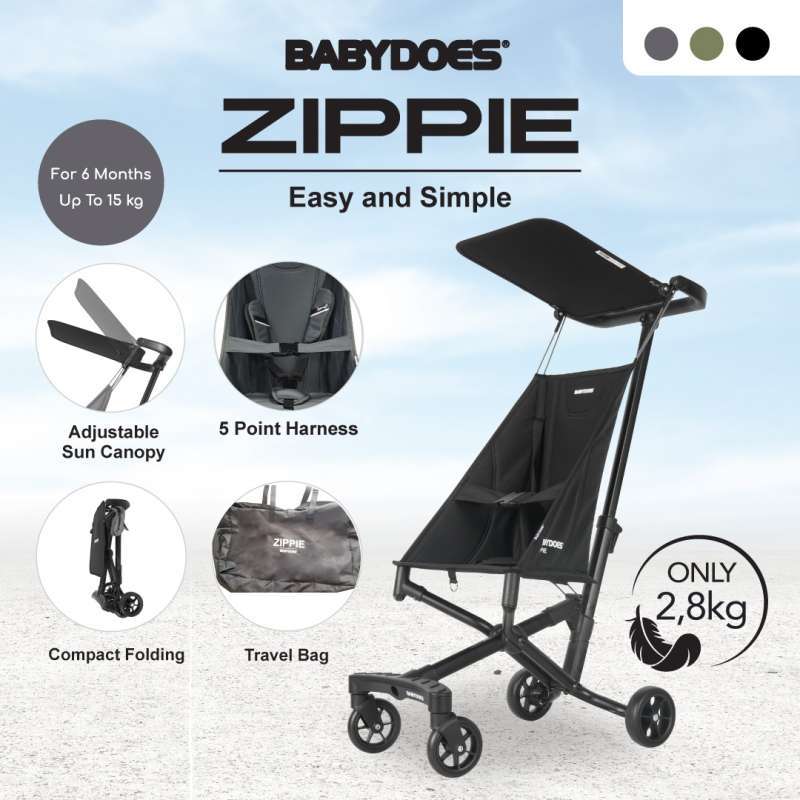 Promo Stroller Babydoes Zippie Kereta Dorong Anak Grey Diskon 2 Di Seller Tembem Baby Mart Gunung Sahari Utara Kota Jakarta Pusat Blibli