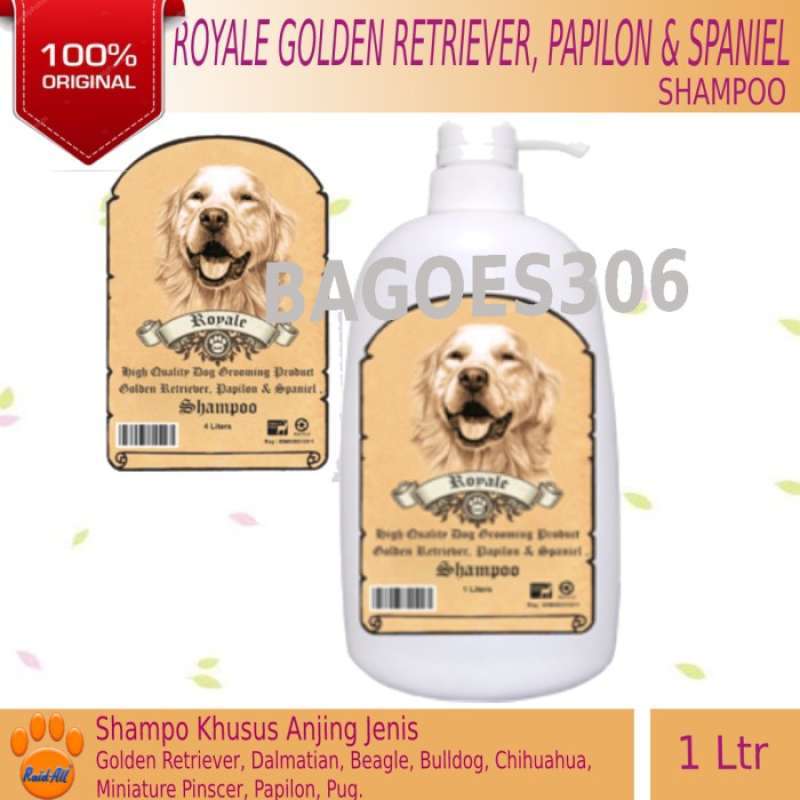 Shampoo anjing golden retriever cheap