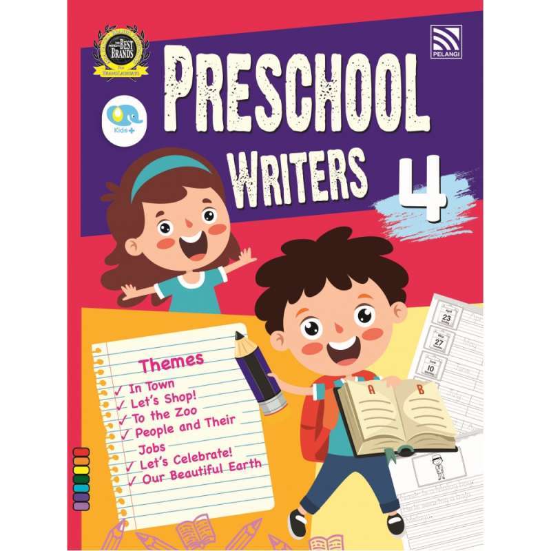  PRESCHOOL WRITERS BOOK 4 