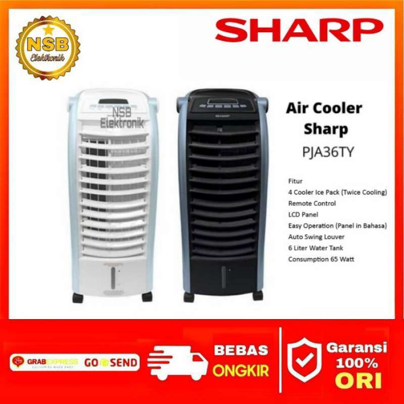 Promo AIR Cooler Sharp PJA 36 TY With Remote Pendingin Ruangan AC