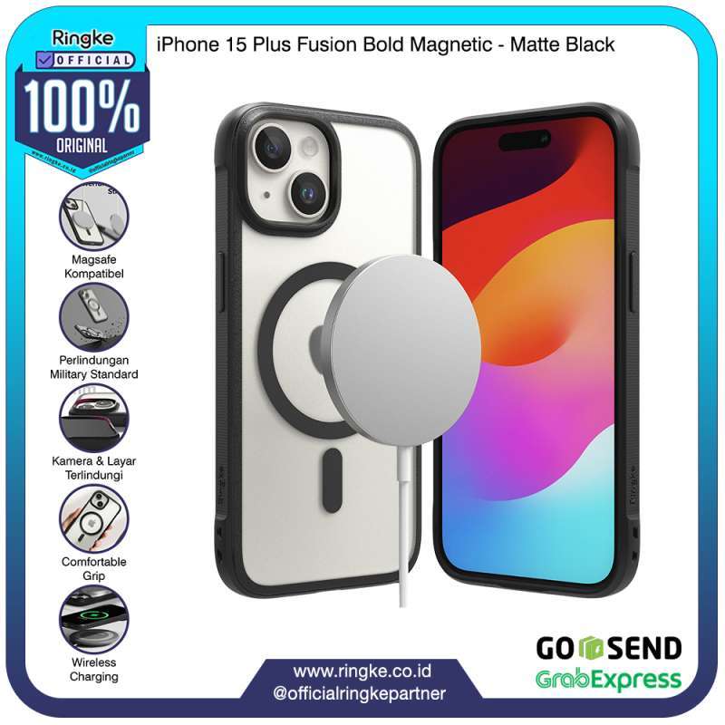 IPhone 15 Plus Grip (DailyObjects Calm Mind Stride Case Cover For