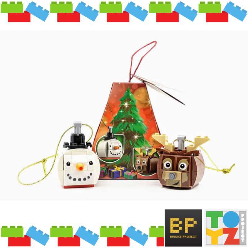 Lego snowman & deals reindeer duo