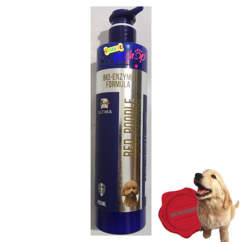Ultima Shampoo Red Poodle 450 Ml Shampoo Anjing Dog Shampoo