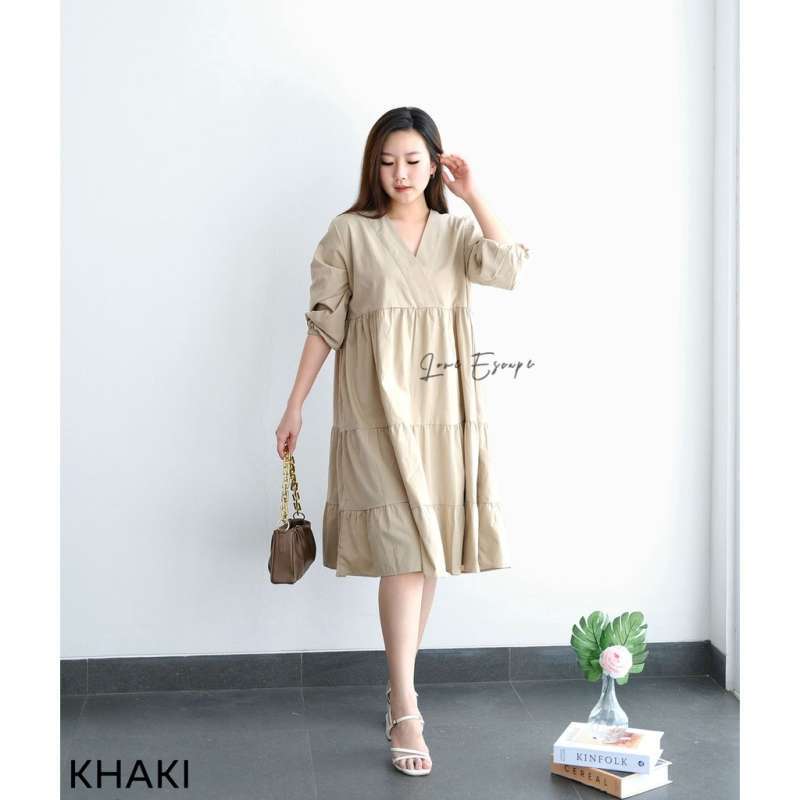 LOVE ESCAPE Dress Fashion Wanita/Dress Casual Wanita/Hyeri Dress
