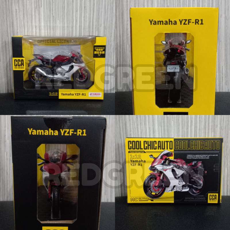 diecast cca yamaha YZ&-rf diecast yamaha cca 1:12