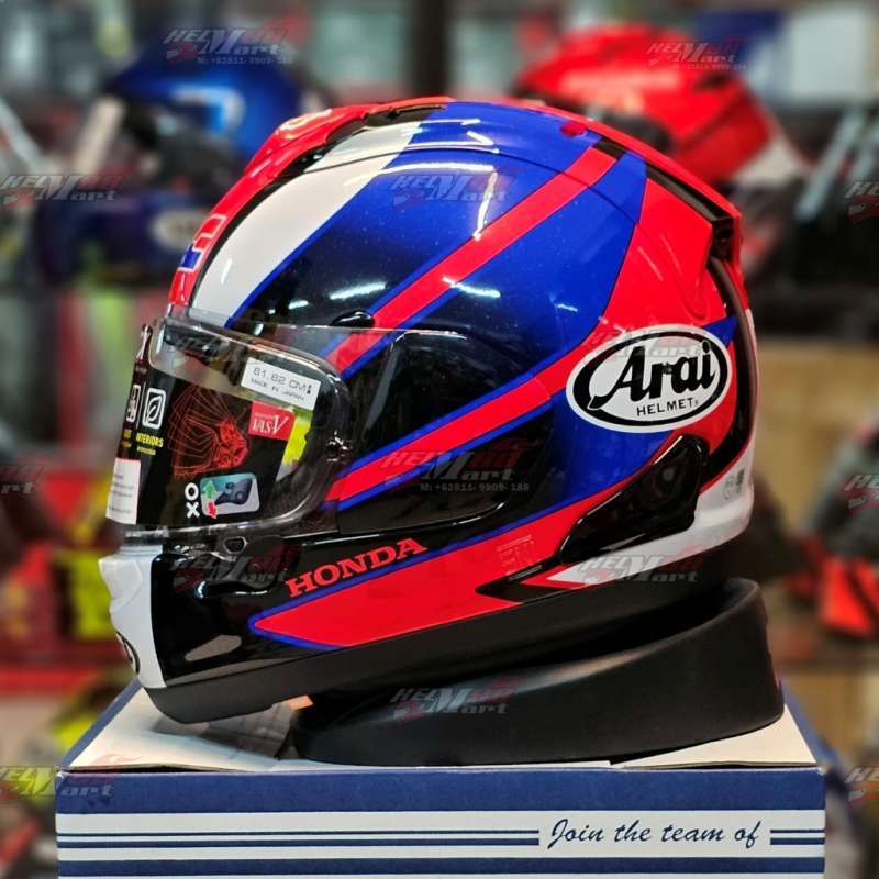 arai cbr helmet RX-7V Evo HRC-SP Honda Racing Corporation 137-0378 TGP MotoRacing VAS Shield Mechanism All New Arai XD-5 Helmets