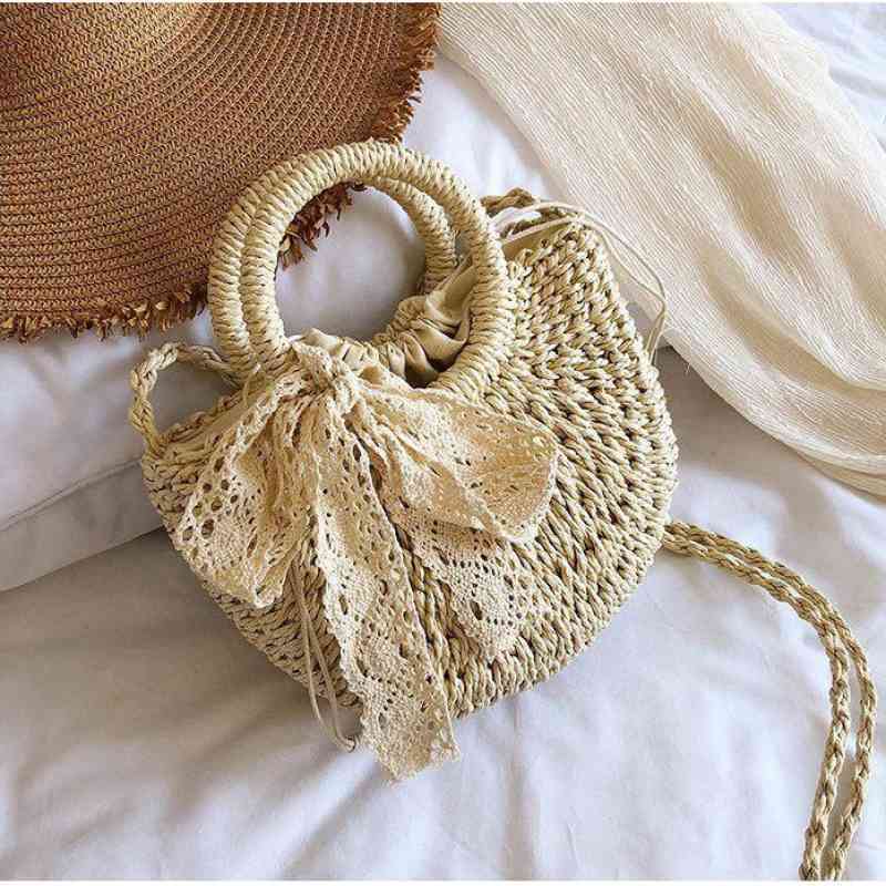 Rotan strandtas sales
