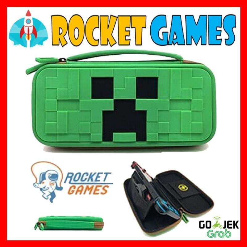 Minecraft nintendo switch travel case discount