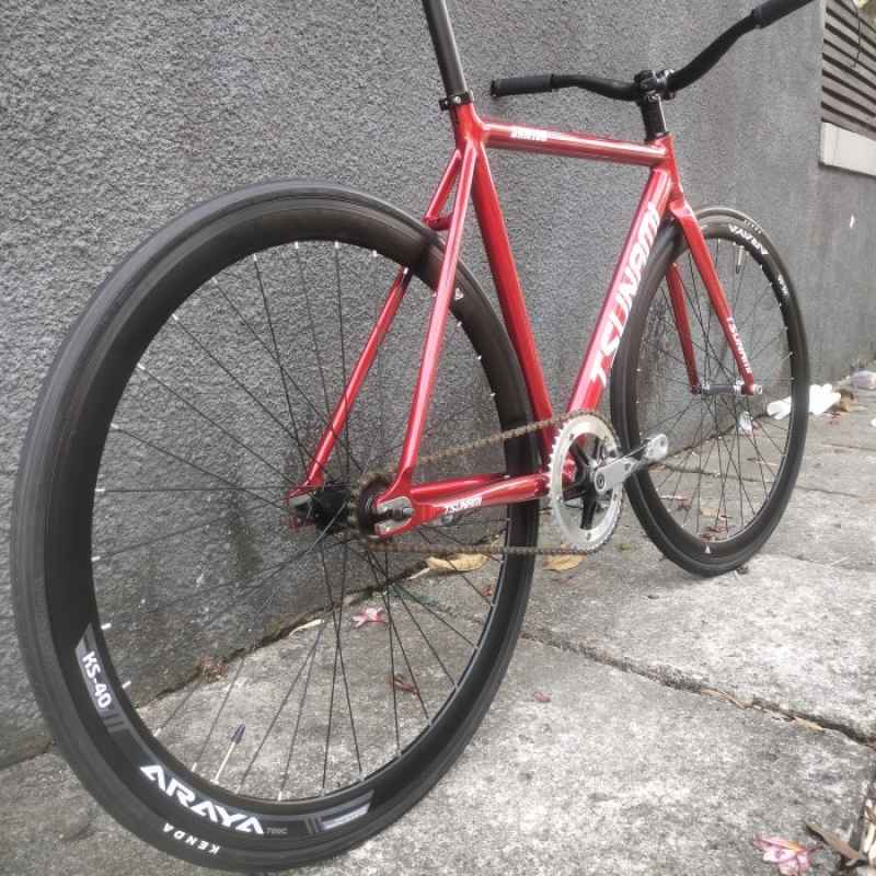 Promo Terlaris Fixie Rakit Fullbike Tsunami Snm100 Sepeda New