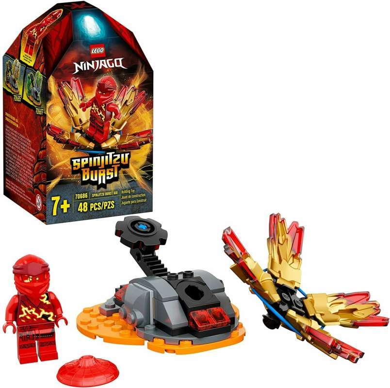LEGO Ninjago 70686 Spinjitzu Burst Kai Set Building Kid Toys Spinner  Ninja Toy Movie Minifigure Bangunan Mainan Balok Gasing Anak