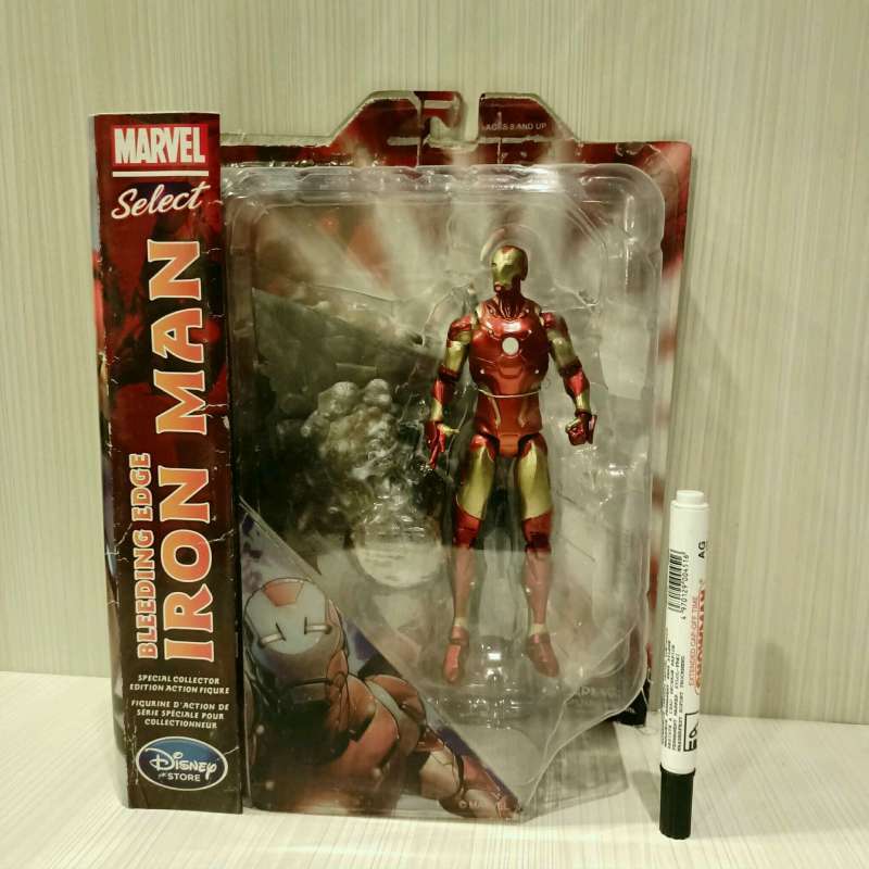 Marvel select bleeding edge iron man hotsell