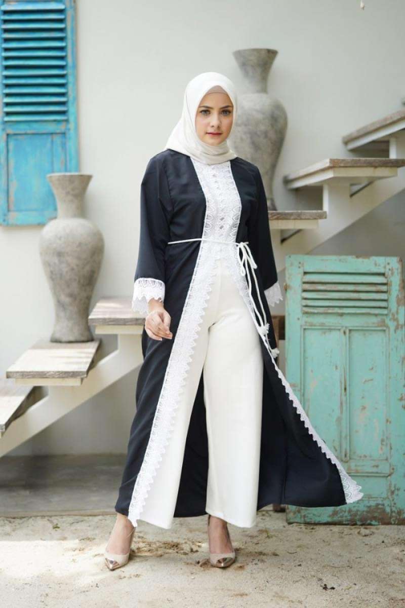 Jual Outer Muslimah Wanita ARAFAH LONG OUTER cardigan gamis