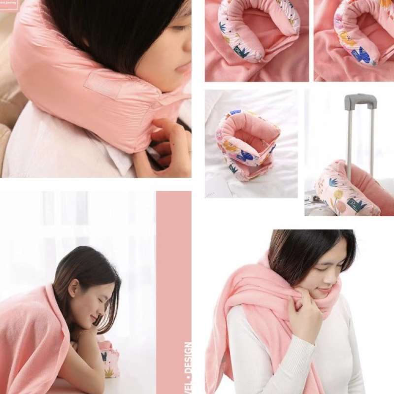 Scarf bantal travel discount