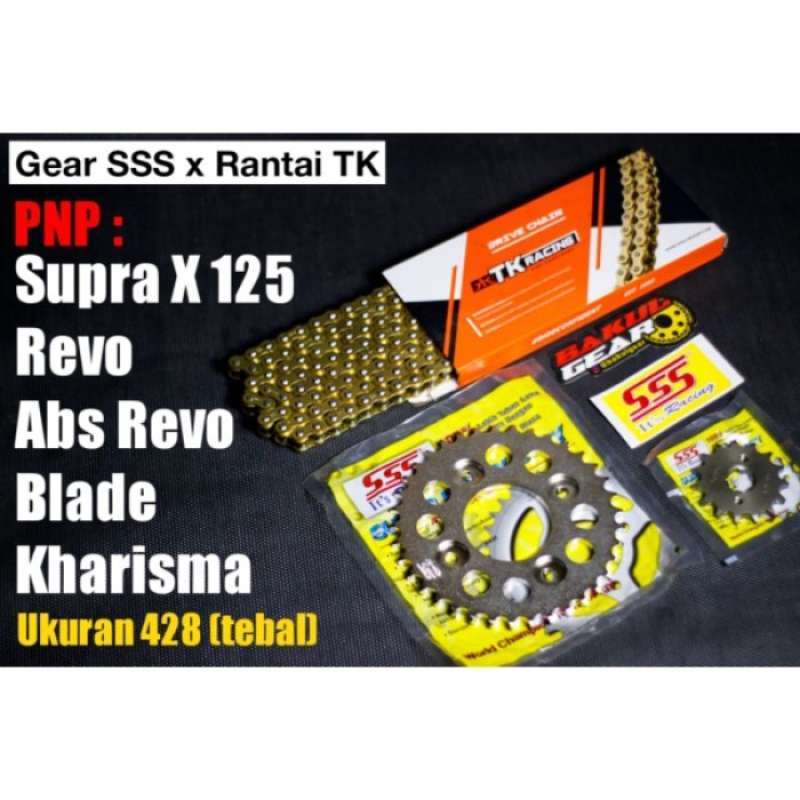 Gear set tk supra x 125 outlet
