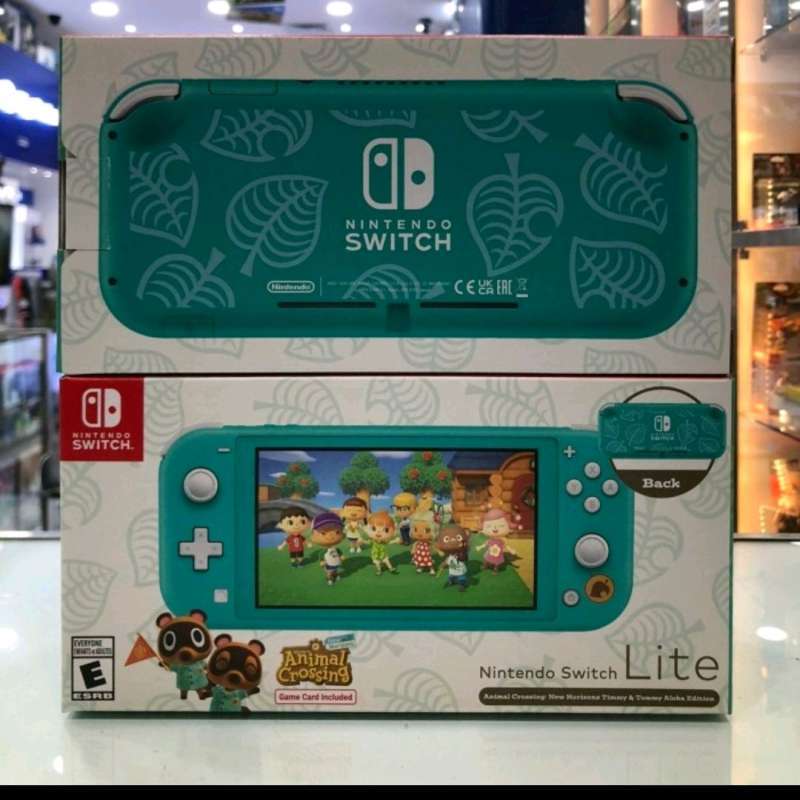 Nintendo Switch Lite ターコイズ アニマルクロッシング 🦝New Nintendo Switch lite Animal Crossing Limited Edition