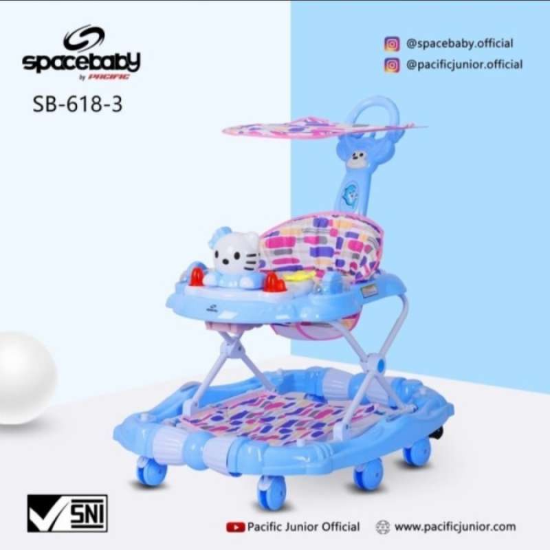 Hello kitty baby walker 2025