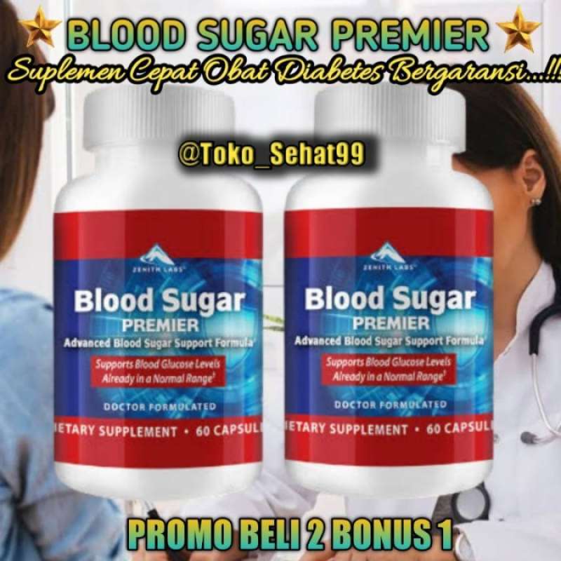 Promo Obat Diabetes Terbaik Blood Sugar Premier Zenith Labs Original Diskon  33% di Seller Medika Lestari - Tugu Selatan, Kota Jakarta Utara | Blibli