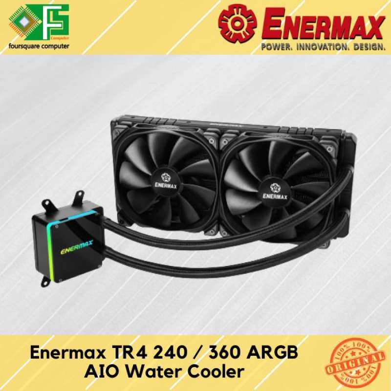 Jual Enermax Tr4 240 Cpu Water Cooler Tr4 360 Aio Watercooling - Main Image