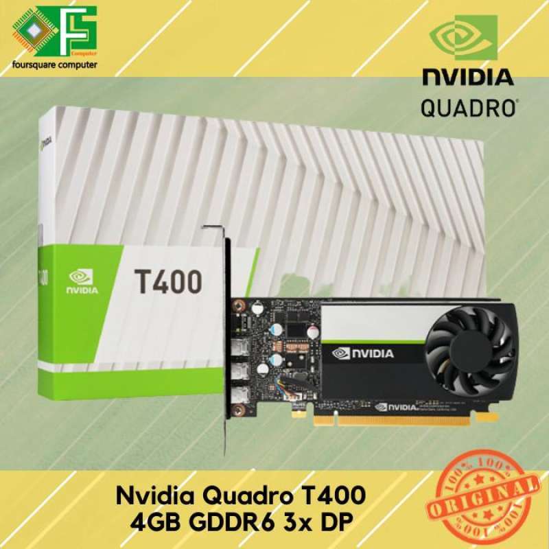 Jual VGA Nvidia Quadro T400 4gb Gddr6 With 3x Display Port Di