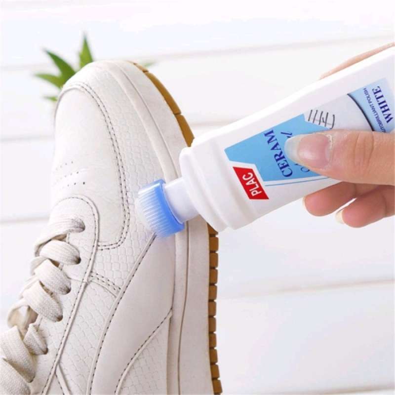Jual Cairan pemutih dan pembersih sepatu Plac cream natural creams