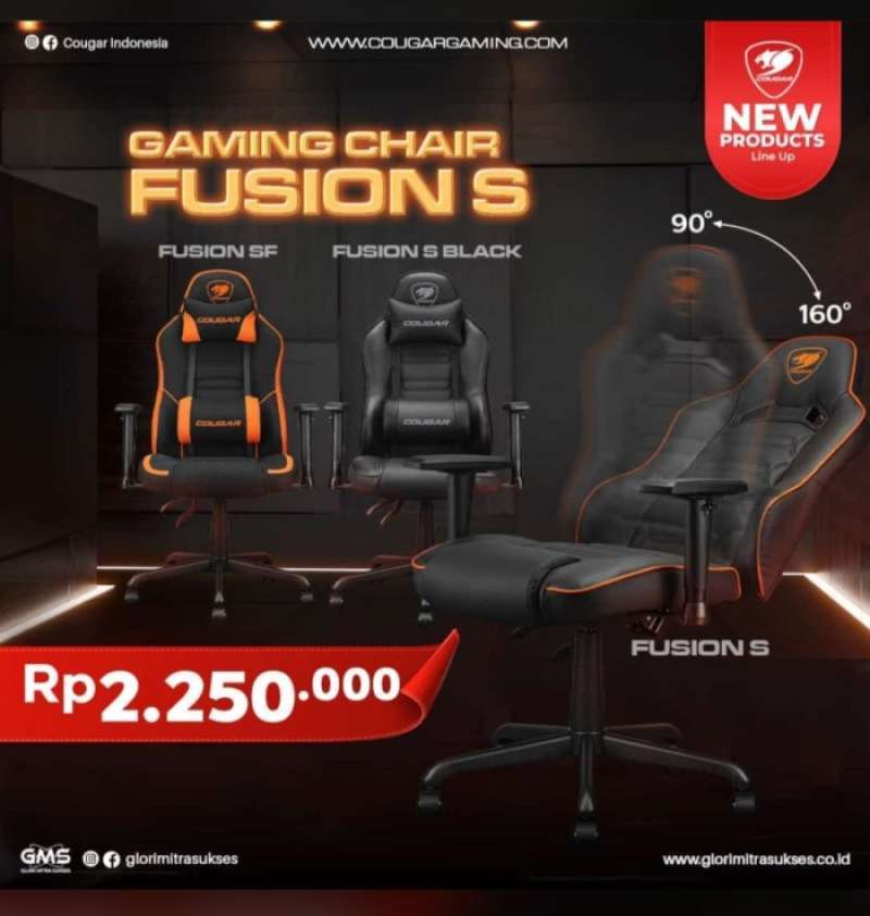Cougar gaming best sale chair fusion