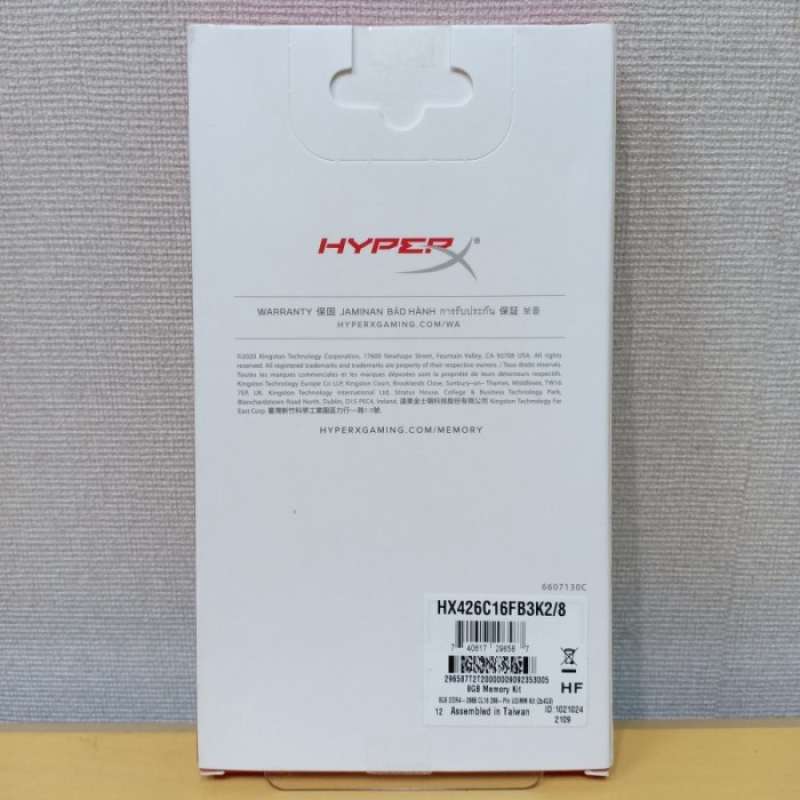 Promo New Kingston Hyperx Fury Ddr4 2x4gb Pc21300 2666mhz hx426c15fbk2 8 Terlaris Diskon 12 Di Seller Osatha Shop Id Kramat Kota Jakarta Pusat Blibli