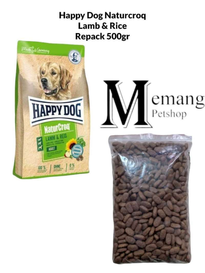 Happy dog naturcroq deals lamb & rice
