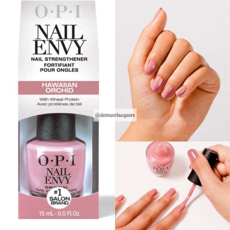 opi nail envy strength in nail colour swatches pink to env… | Flickr