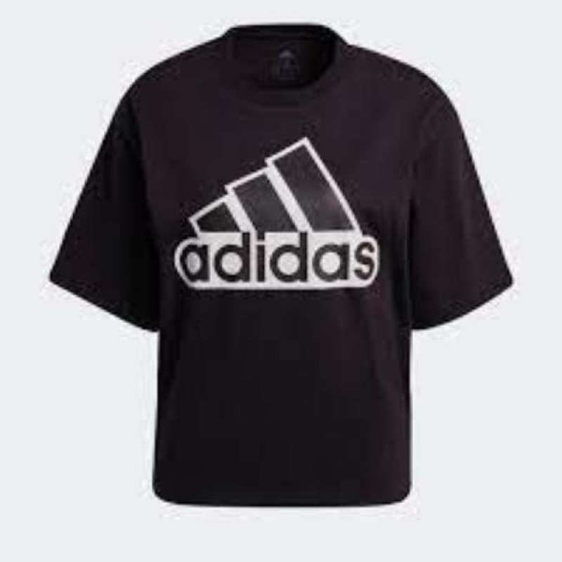 Kaos Adidas Women Bluv Q1 Crop Tee HC9189