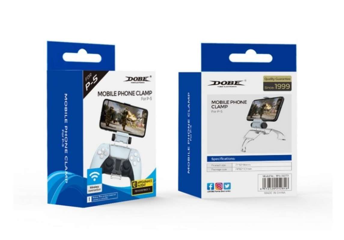 Dobe mobile phone clamp outlet