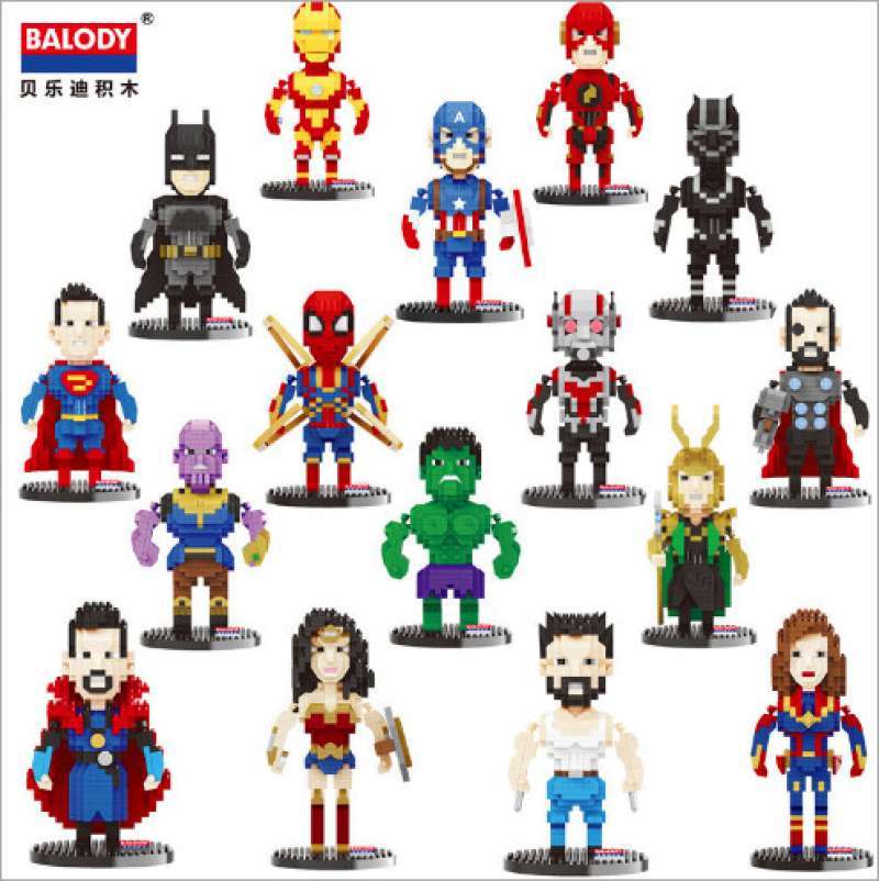 Avengers nanoblock sales