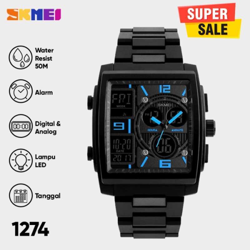 Jual Skmei Original 1274 Jam Tangan Pria Premium Business Digital Led 43 Mm Di Seller Toko Ada semua Meruya Utara ilir Kota Jakarta Barat Blibli