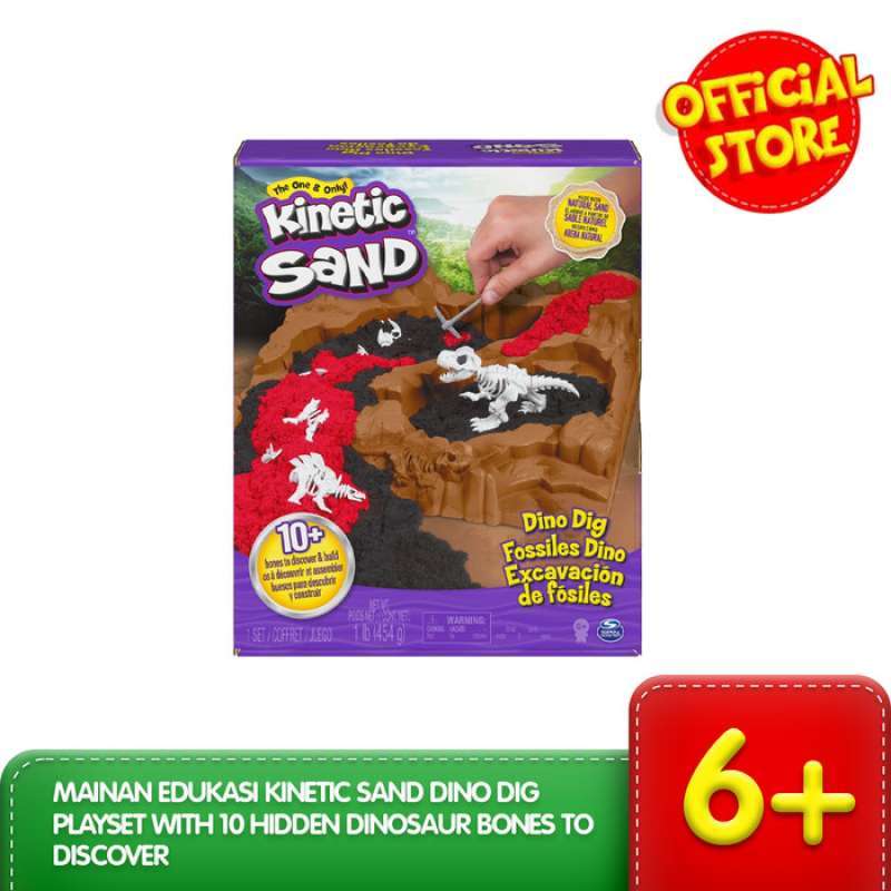 Kinetic sand dino dig playset 2025